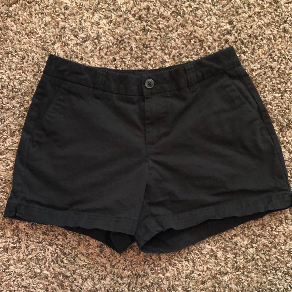 Black Chino Shorts